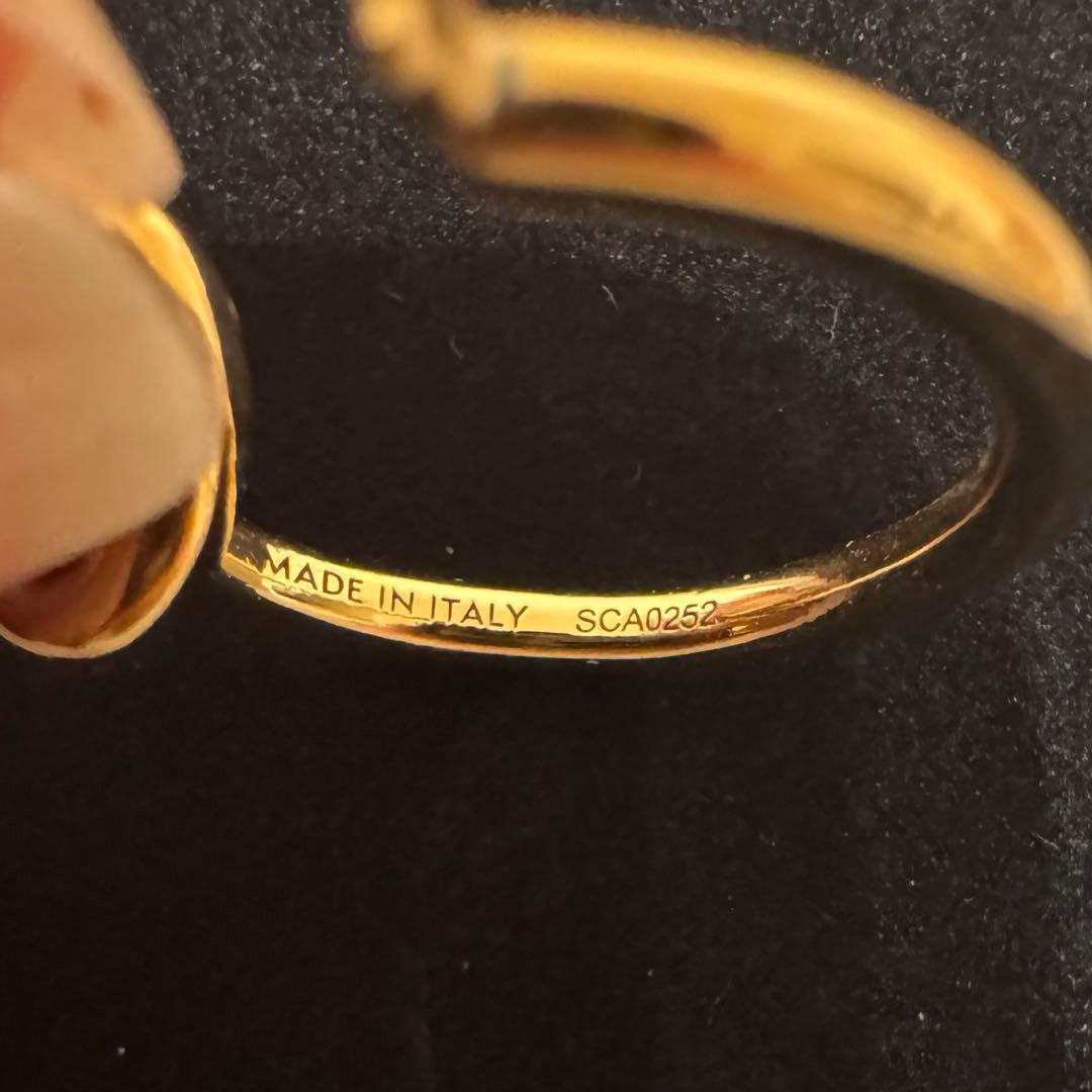 CELINE ノット スモールフープ ピアス　片耳