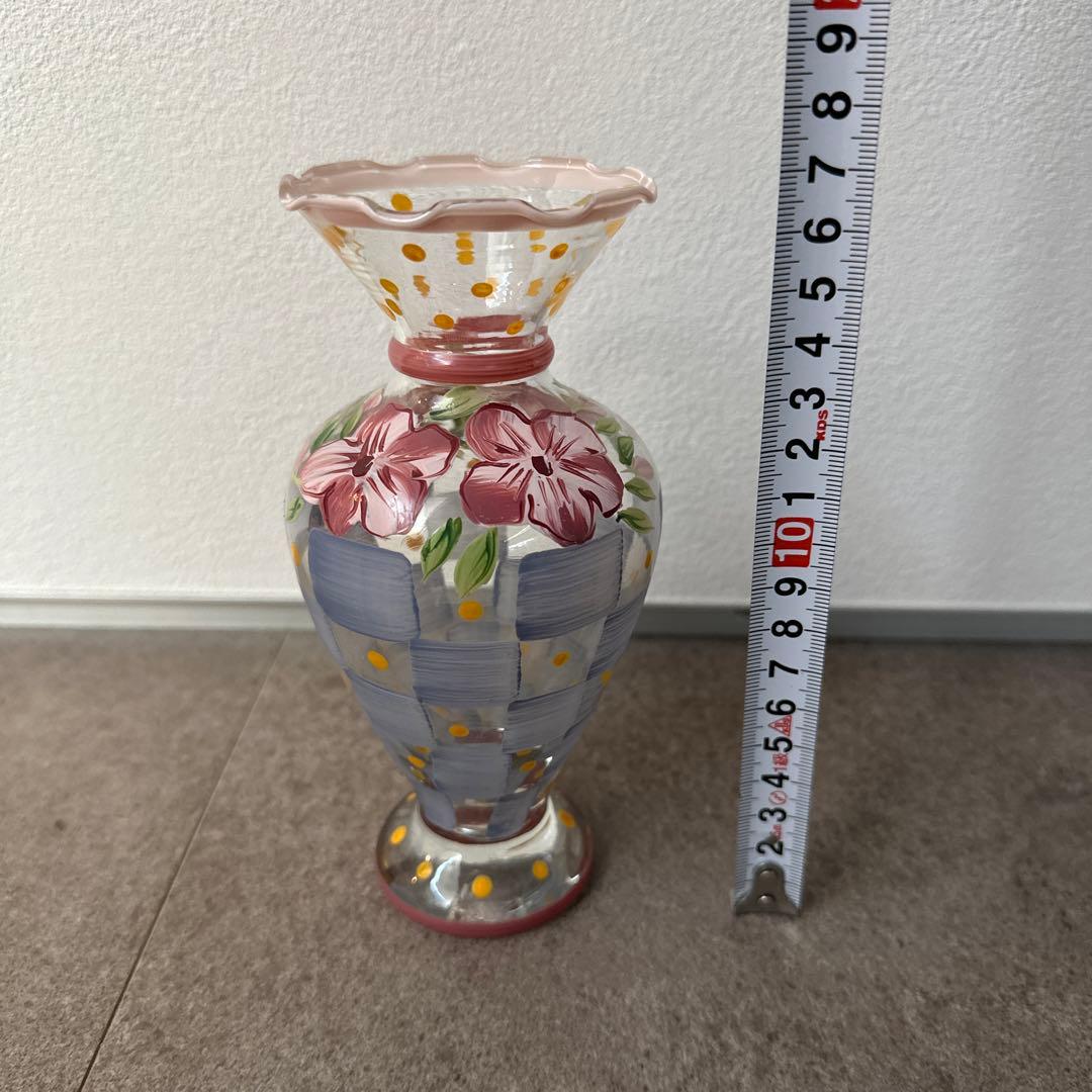 手書きフラワーベース