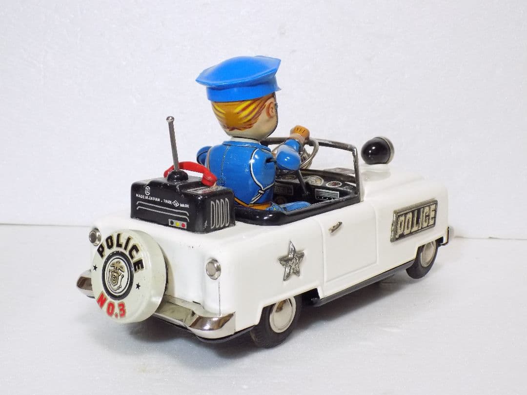 野村トーイ•新工社？ダブルネーム　電動　MYSTERY•POLIS.CAR動作品