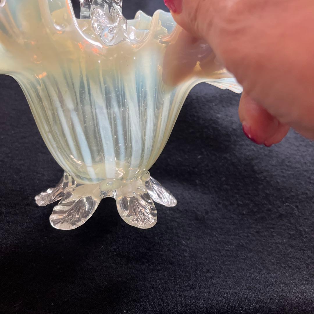 ベネチアングラス　ボンボン入れ