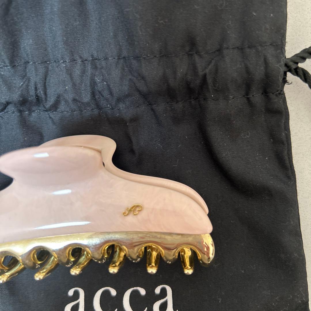 acca クロークリップ ピンク ゴールド