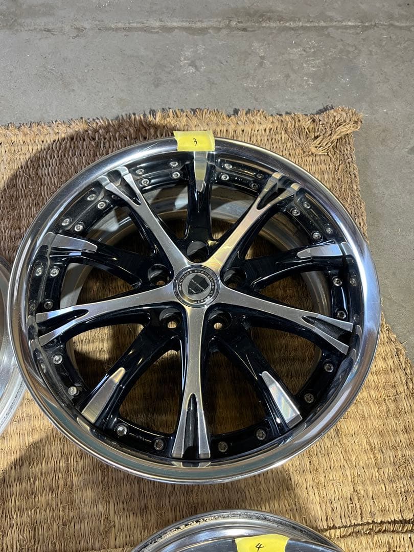 WORK SCHWERT SC418インチ 8J+45 PCD114.3 5穴