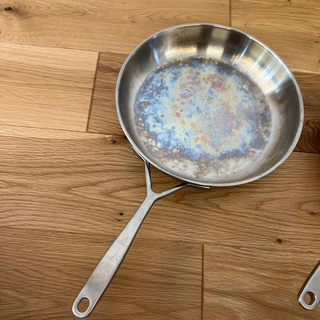 ツヴィリング ステンレス フライパン＋蓋セット2個