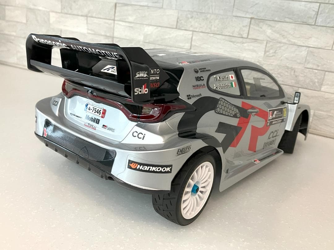 【Yoshi】タミヤRCボディ ヤリス WRC2025 ギリシャ 勝田選手