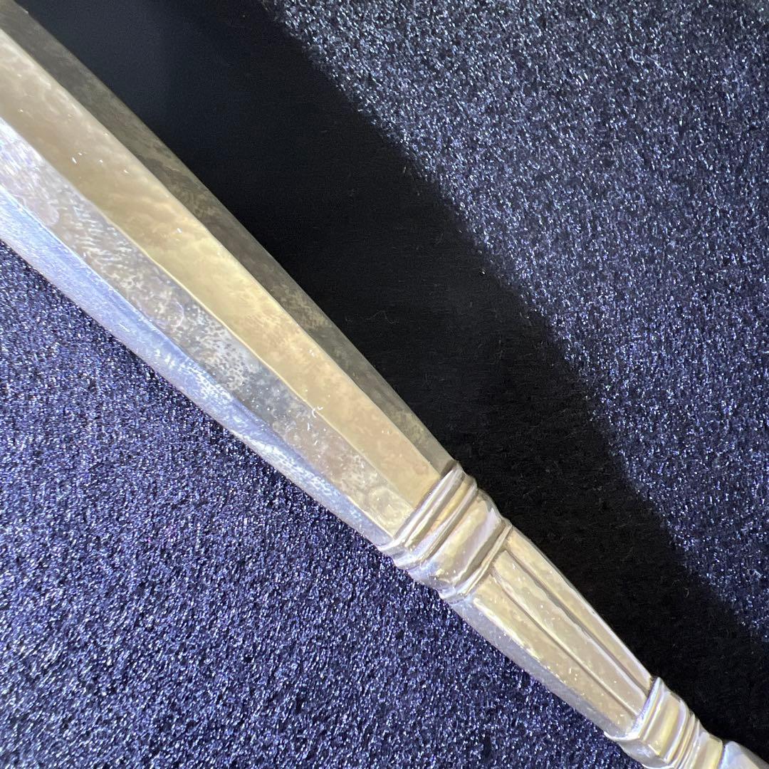 ジョージジェンセンエコーンsterling925特大グレービーレードル　202g