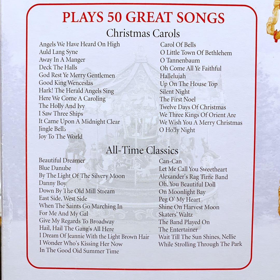 【超美品】希少‼︎ ミスタークリスマス カルーセル メリーゴーランド 箱付 廃盤