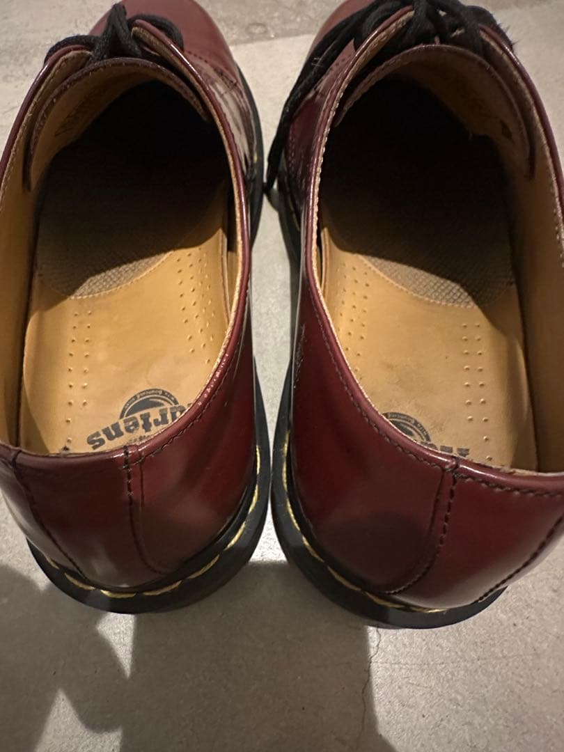 ドクターマーチン　27.5センチ　UK9 チェリーレッド