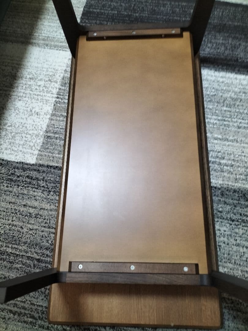 期日限定最終お値下げカリモクチターノ木製ダークブラウン座卓T16350