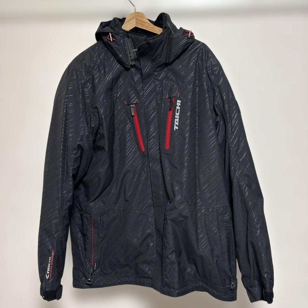【極美品】RSタイチ 冬用ライディングジャケット XXLサイズ プロテクター付