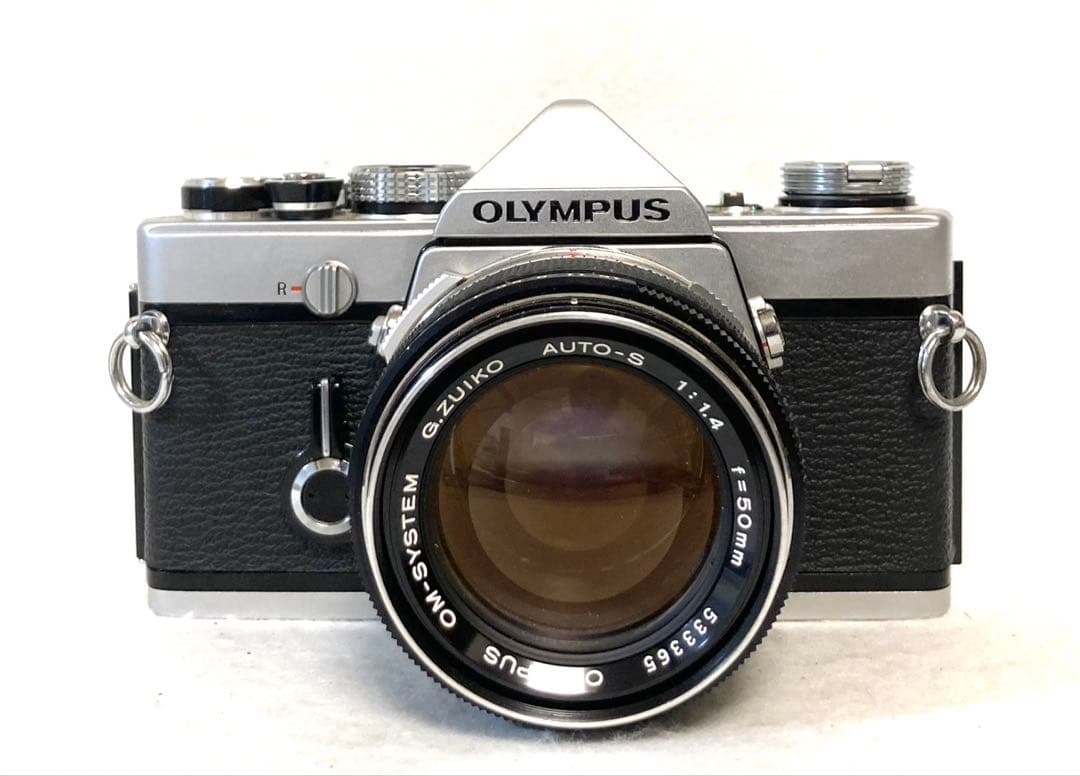 【完動品 極美品】OLYMPUS OM-1 G.ZUIKO F1.4 50mm