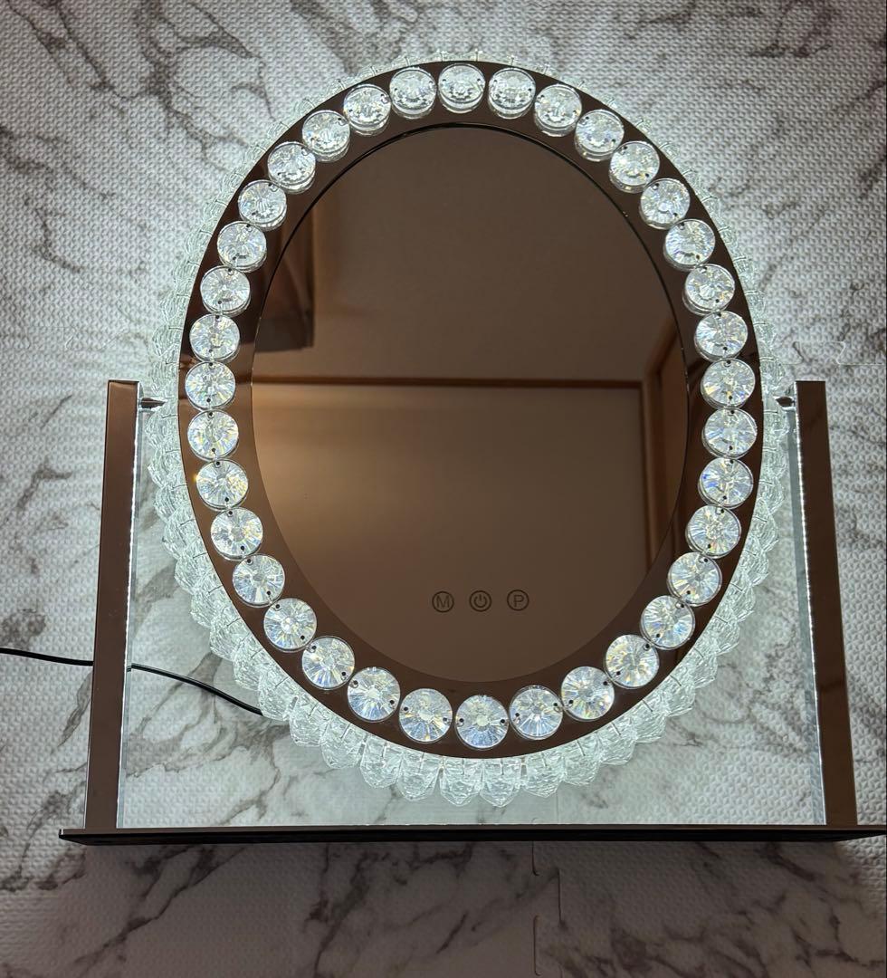 週末限定セール‼️女優ミラー LED ハリウッドミラー Francfranc