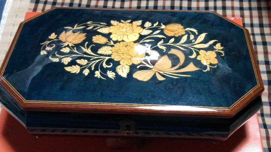 REUGE オルゴール ジュエリーボックス 宝石箱 スイス製 Romance