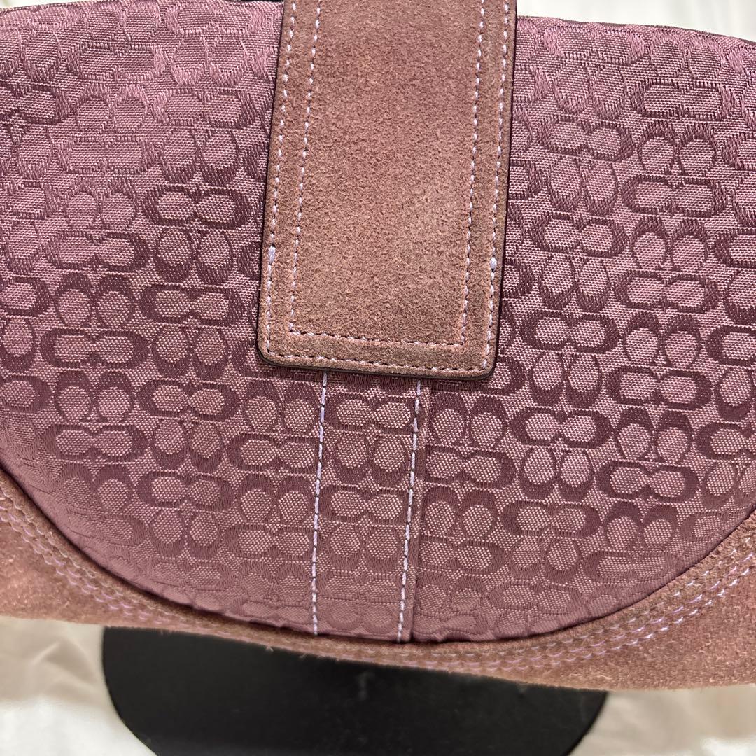 稀少色♡RARE COACH SOHOワンショルダーバッグ シグネチャーチャーム