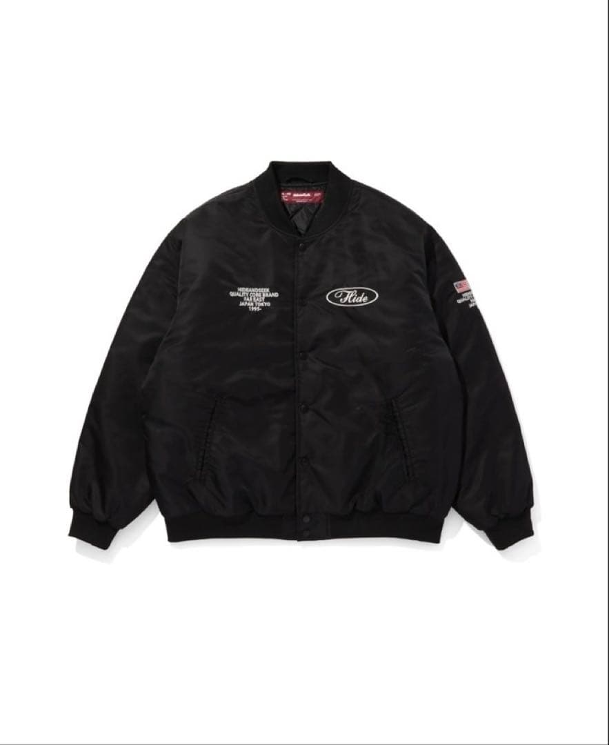 HIDE AND SEEK Stadium Jacket(25aw) 早い者勝ち