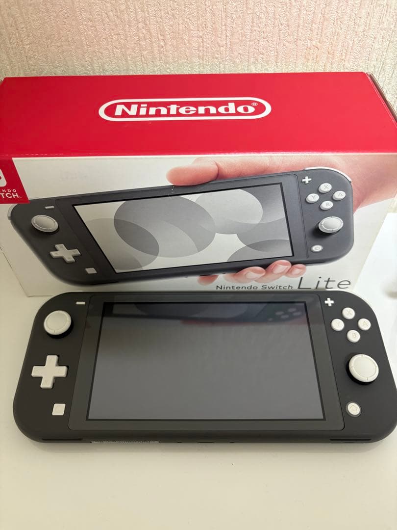 Switch Lite グレー ACアダプター付き 中古品
