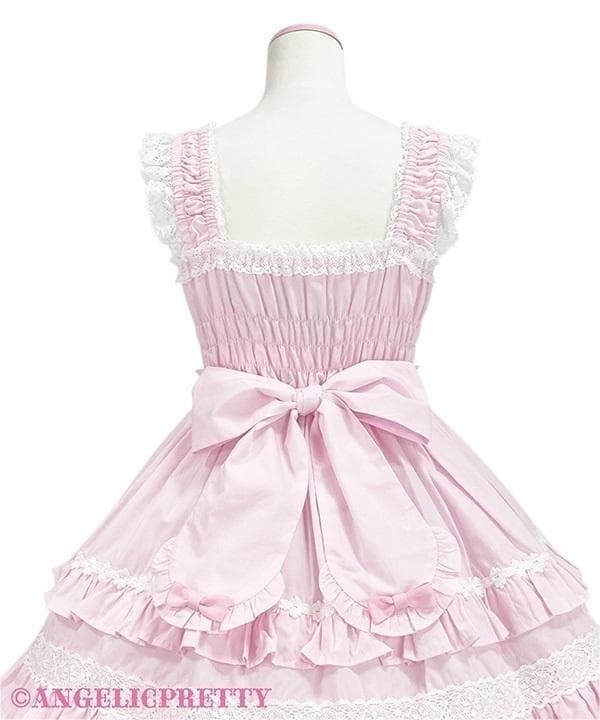 Angelic Pretty ぷくぷくハニーシャーリングジャンパースカートセット
